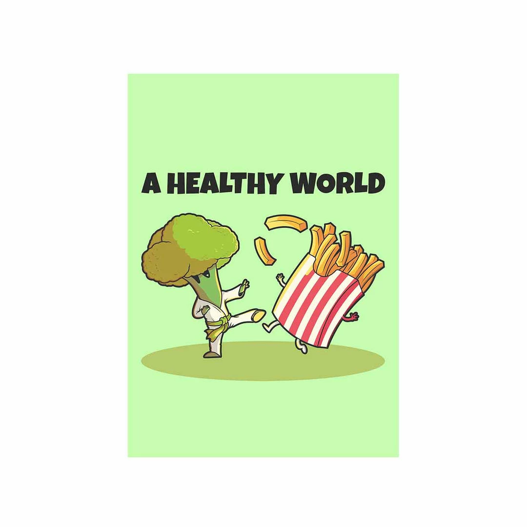 The Banyan Tee Poster - A Healthy World Posters 1 The Banyan Tee Poster - A Healthy World Posters