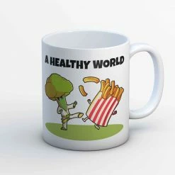 The Banyan Tee Mugs Coffee Mug - A Healthy World