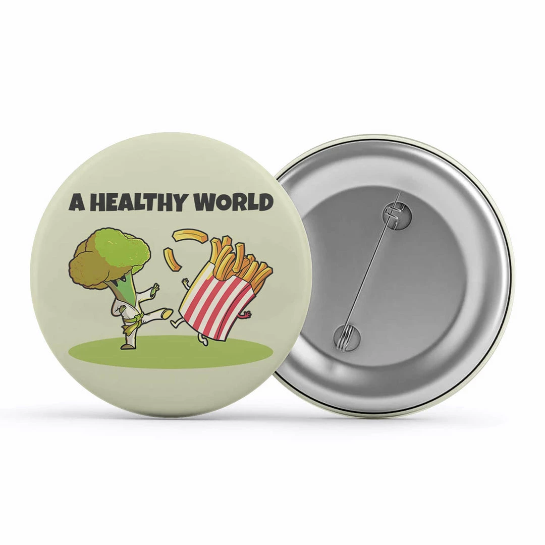 The Banyan Tee Badge - A Healthy World Badges 1 The Banyan Tee Badge - A Healthy World Badges