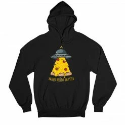 The Banyan Tee Hoodie - Aliens Believe In Pizza