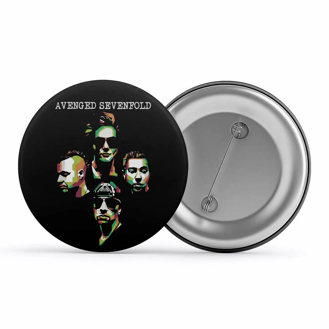 The Banyan Tee Badges Avenged Sevenfold Badge 1 The Banyan Tee Badges Avenged Sevenfold Badge