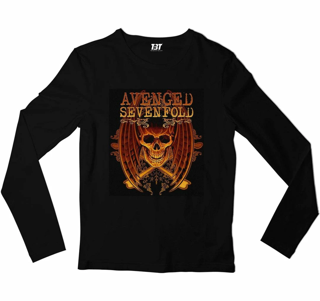 The Banyan Tee Avenged Sevenfold Full Sleeves T-shirt 1 The Banyan Tee Avenged Sevenfold Full Sleeves T-shirt