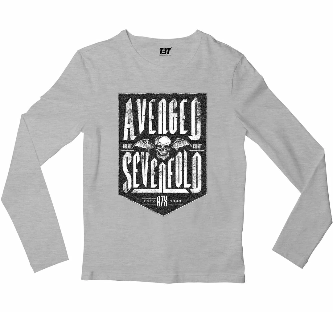The Banyan Tee Avenged Sevenfold Full Sleeves T-shirt 2 The Banyan Tee Avenged Sevenfold Full Sleeves T-shirt