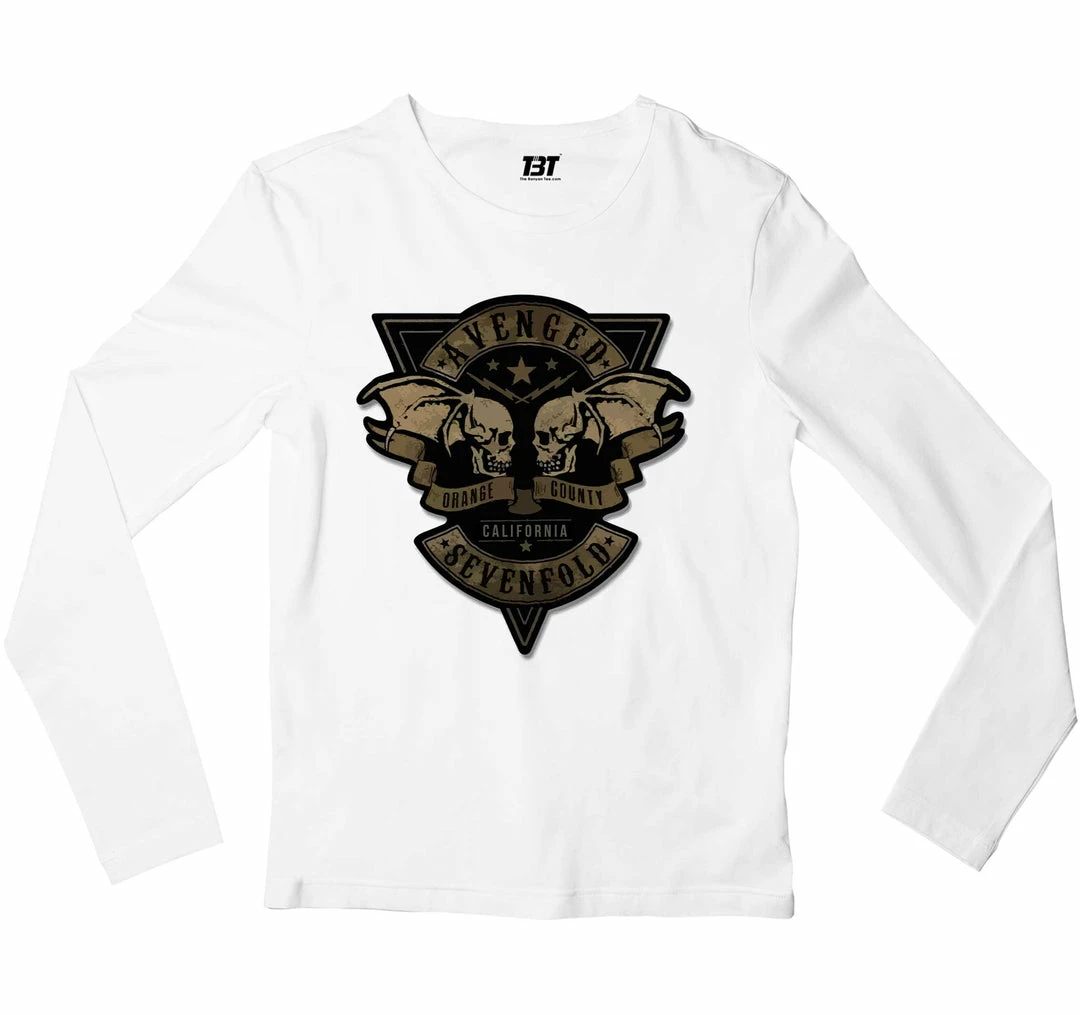 The Banyan Tee Avenged Sevenfold Full Sleeves T-shirt 2 The Banyan Tee Avenged Sevenfold Full Sleeves T-shirt