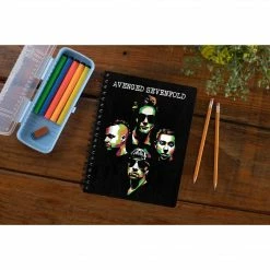 The Banyan Tee Avenged Sevenfold Notebook Notebooks