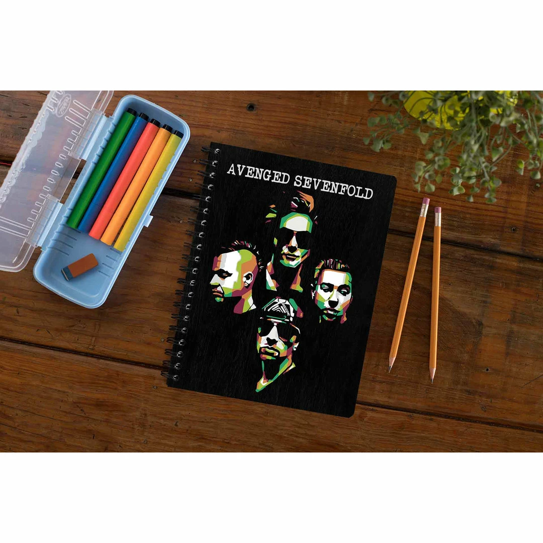 The Banyan Tee Avenged Sevenfold Notebook Notebooks 1 The Banyan Tee Avenged Sevenfold Notebook Notebooks