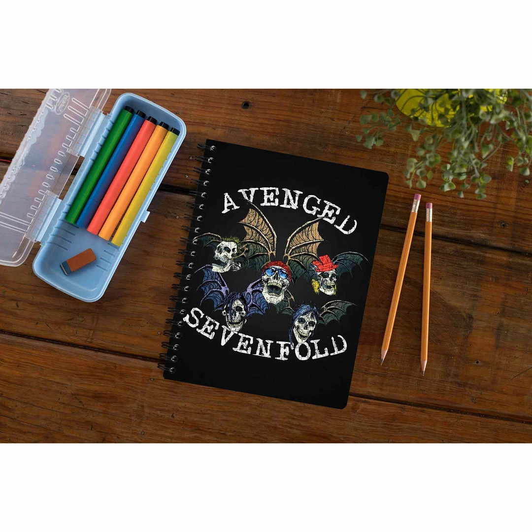 The Banyan Tee Avenged Sevenfold Notebook 1 The Banyan Tee Avenged Sevenfold Notebook