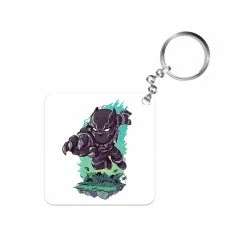 The Banyan Tee Black Panther Keychain