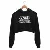 The Banyan Tee Crop Hoodies Black Sabbath Crop Hoodie - Ozzy Osbourne