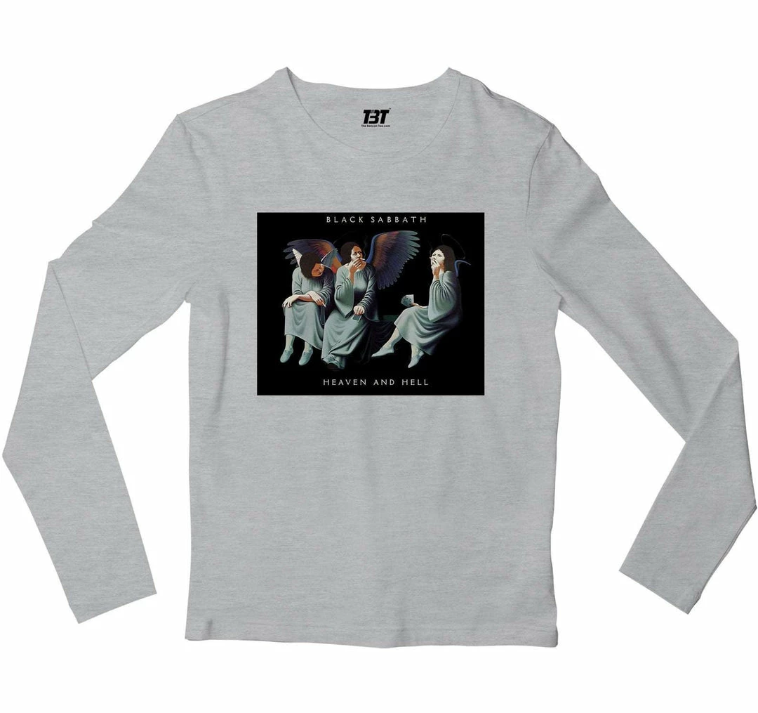 The Banyan Tee Black Sabbath Full Sleeves T-shirt - Heaven And Hell 1 The Banyan Tee Black Sabbath Full Sleeves T-shirt - Heaven And Hell