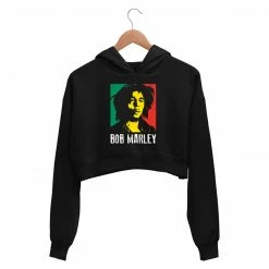 The Banyan Tee Crop Hoodies Bob Marley Crop Hoodie