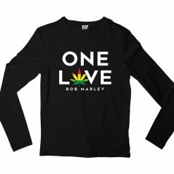 The Banyan Tee Bob Marley Full Sleeves T-shirt - One Love
