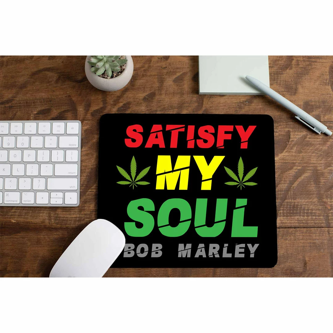 The Banyan Tee Bob Marley Mousepad - Satisfy My Soul Mousepads 1 The Banyan Tee Bob Marley Mousepad - Satisfy My Soul Mousepads