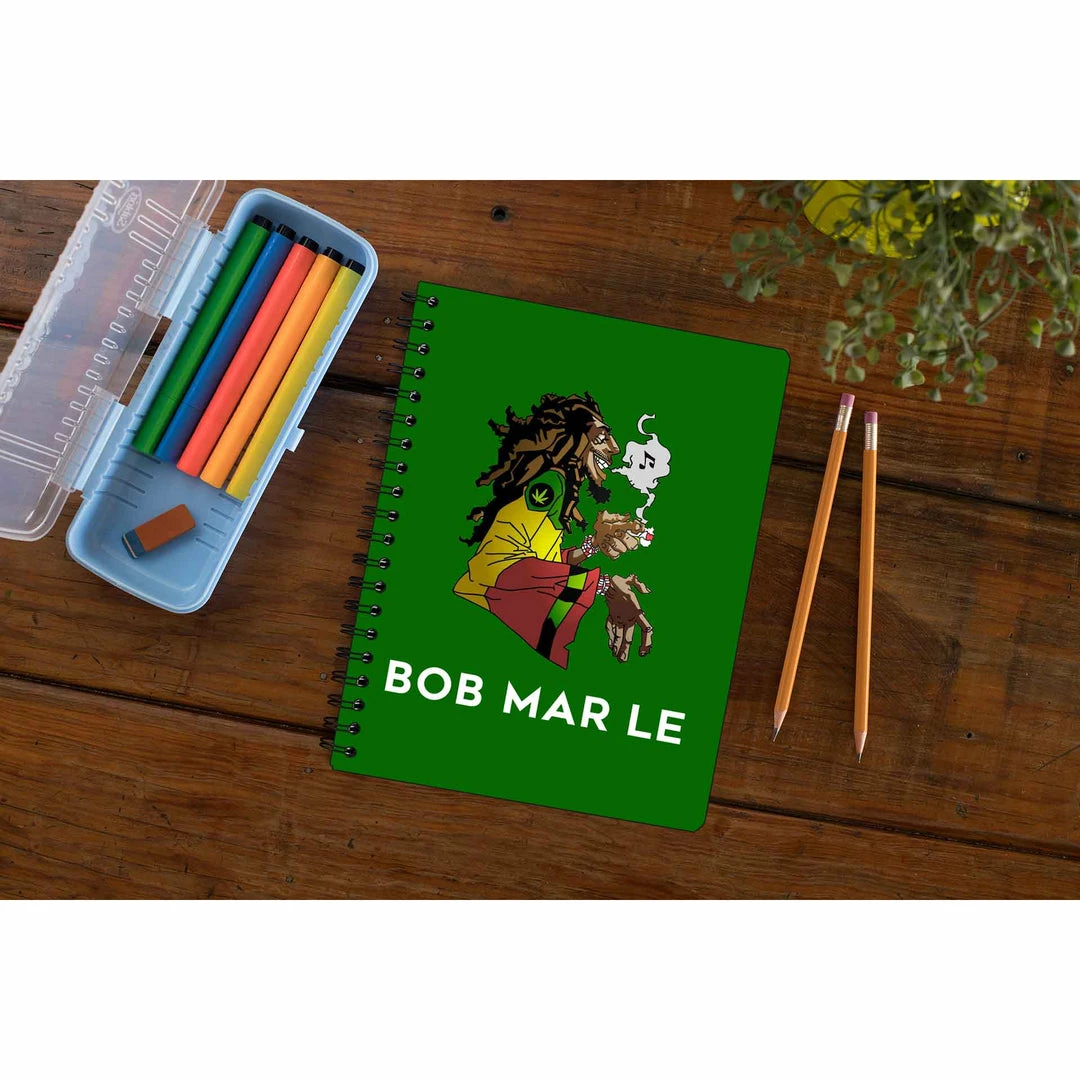 The Banyan Tee Bob Marley Notebook - Mar Le Notebooks 1 The Banyan Tee Bob Marley Notebook - Mar Le Notebooks