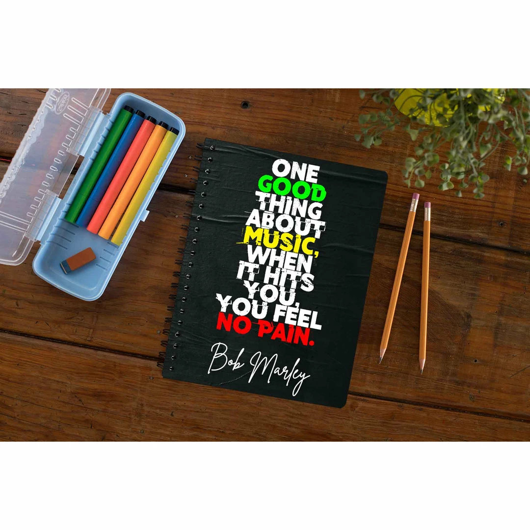The Banyan Tee Bob Marley Notebook - Music Notebooks 1 The Banyan Tee Bob Marley Notebook - Music Notebooks