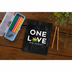 The Banyan Tee Notebooks Bob Marley Notebook - One Love