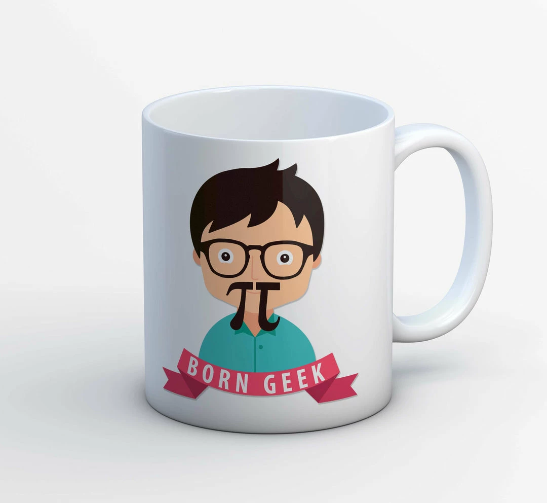 The Banyan Tee Mugs Coffee Mug - Born Geek 1 The Banyan Tee Mugs Coffee Mug - Born Geek