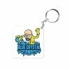 The Banyan Tee Keychain - Blue Crystal