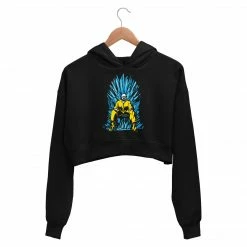 The Banyan Tee Crop Hoodie - The Iron Throne