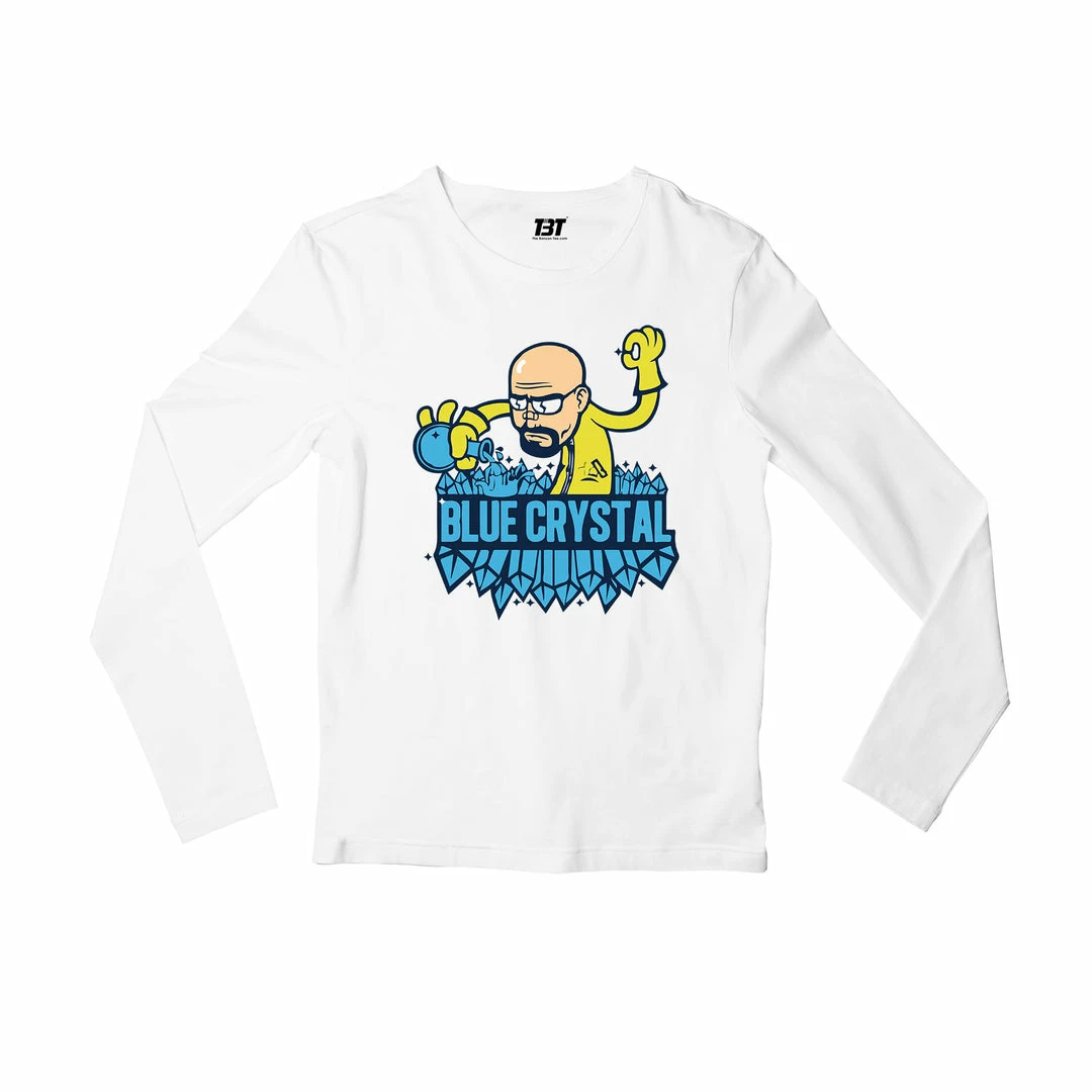 The Banyan Tee Full Sleeves T-shirt - Blue Crystal 1 The Banyan Tee Full Sleeves T-shirt - Blue Crystal