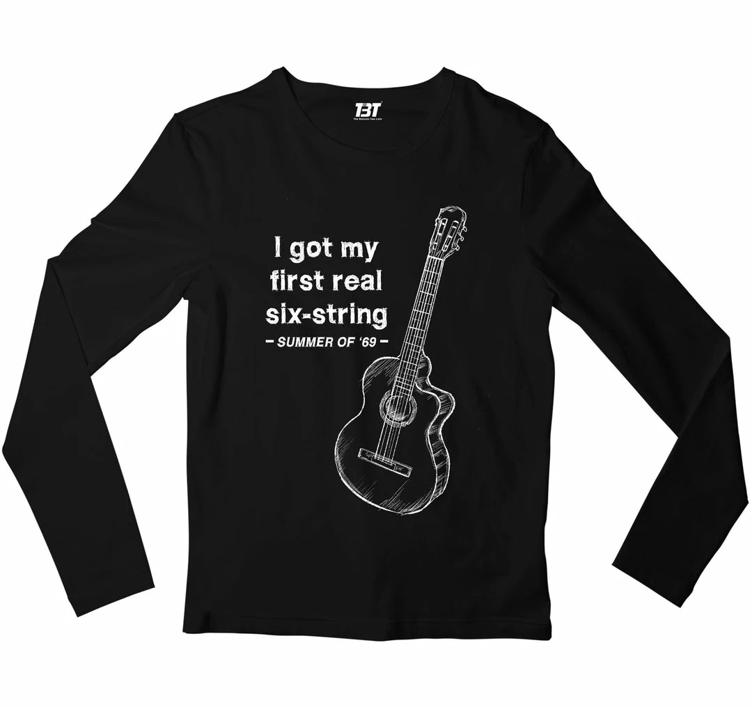 The Banyan Tee Bryan Adams Full Sleeves T-shirt - Summer Of '69 1 The Banyan Tee Bryan Adams Full Sleeves T-shirt - Summer Of '69