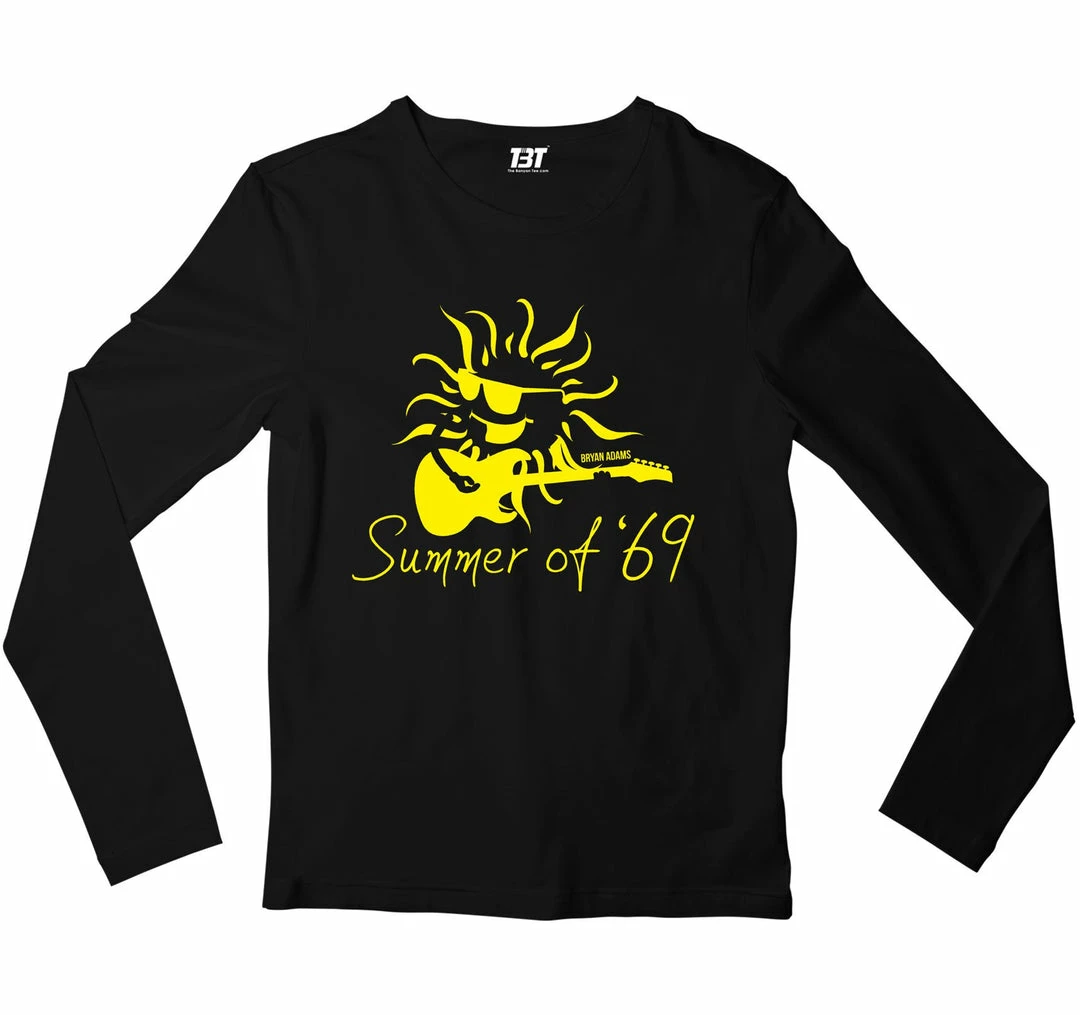 The Banyan Tee Bryan Adams Full Sleeves T-shirt - Summer Of '69 1 The Banyan Tee Bryan Adams Full Sleeves T-shirt - Summer Of '69