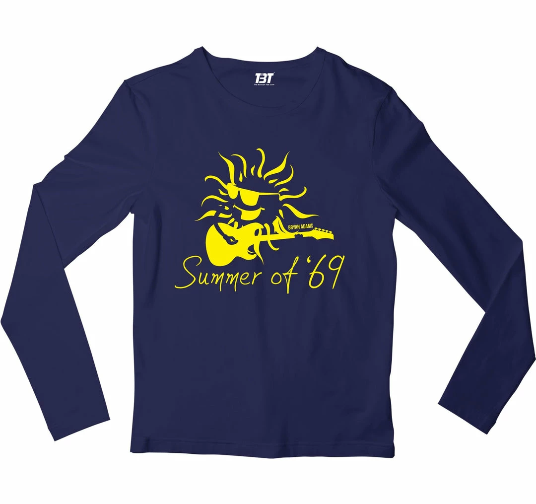 The Banyan Tee Bryan Adams Full Sleeves T-shirt - Summer Of '69 2 The Banyan Tee Bryan Adams Full Sleeves T-shirt - Summer Of '69
