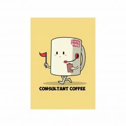 The Banyan Tee Poster - Consultant Coffee Posters