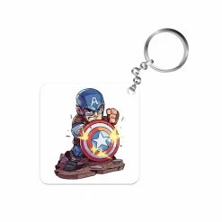 The Banyan Tee Captain America Keychain Keychains