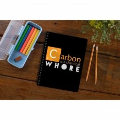 The Banyan Tee Notebook - Carbon Is A Chemical Whore Notebooks