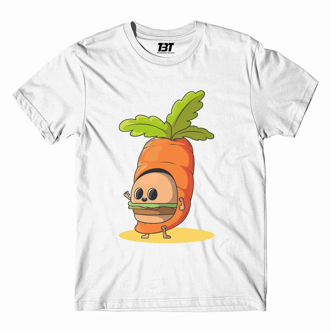 The Banyan Tee Printed T-shirt - Carrot Burger T-shirts 1 The Banyan Tee Printed T-shirt - Carrot Burger T-shirts