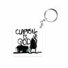 The Banyan Tee Keychains Eric Clapton Keychain - Clapton Is God