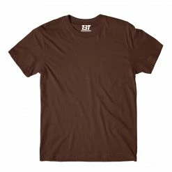 The Banyan Tee Plain T-shirt - Coffee Brown Graphic Junkies