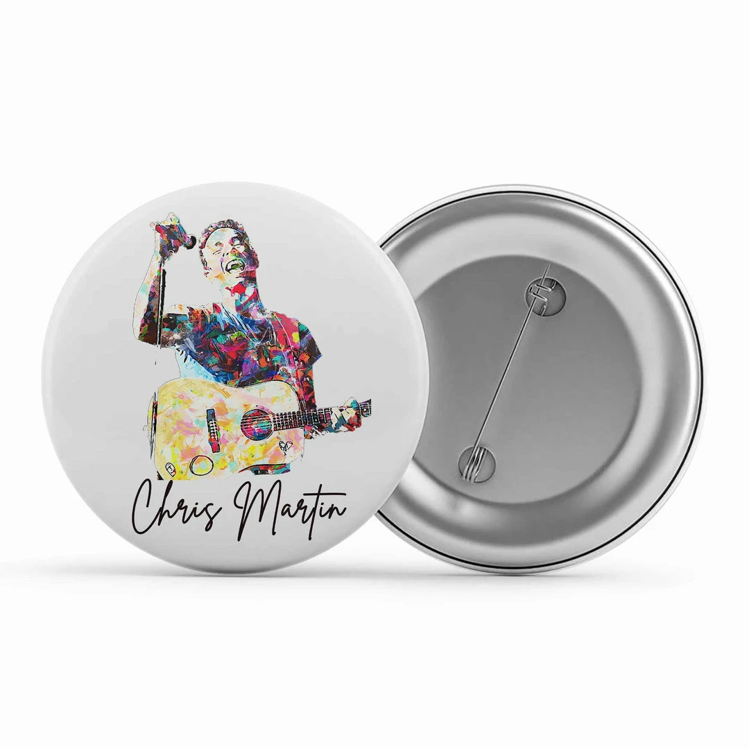 The Banyan Tee Coldplay Badge - Chris Martin Badges 1 The Banyan Tee Coldplay Badge - Chris Martin Badges