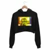 The Banyan Tee Crop Hoodies Coldplay Crop Hoodie - Paradise