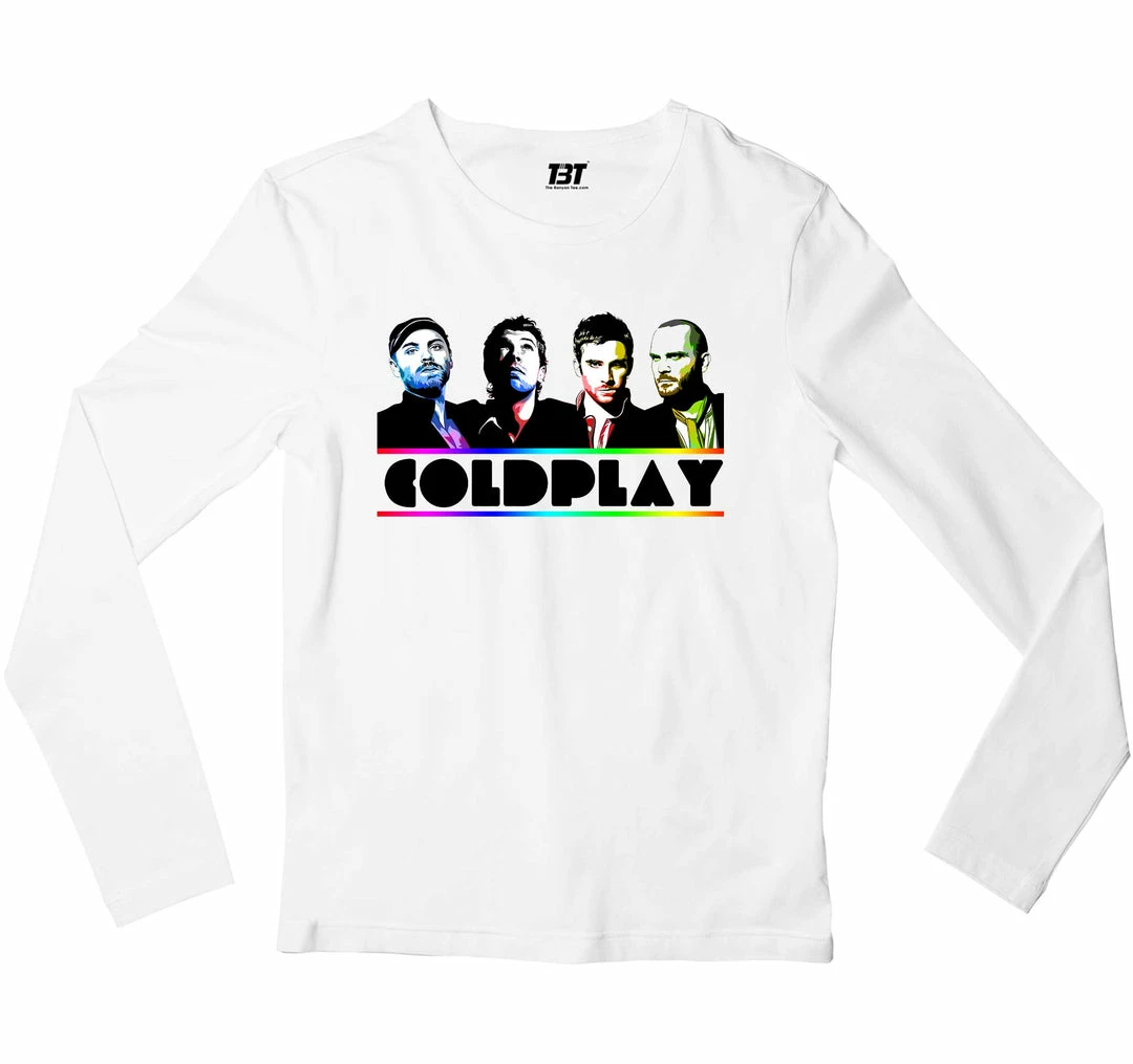 The Banyan Tee Coldplay Full Sleeves T-shirt 1 The Banyan Tee Coldplay Full Sleeves T-shirt