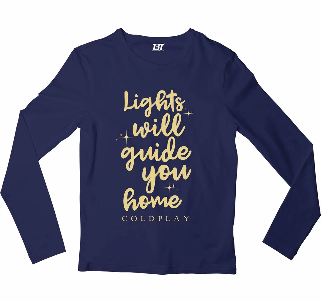 The Banyan Tee Coldplay Full Sleeves T-shirt - Fix You 2 The Banyan Tee Coldplay Full Sleeves T-shirt - Fix You