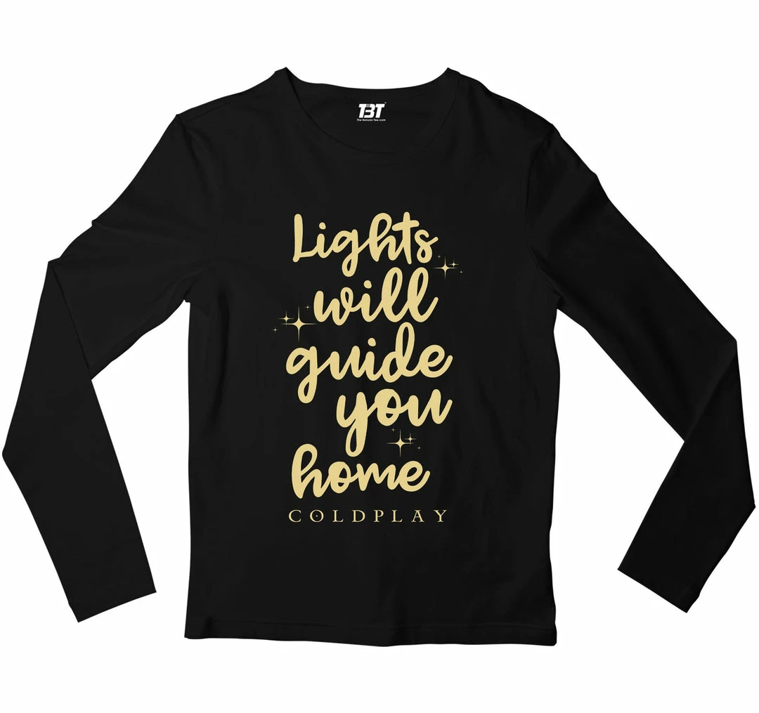 The Banyan Tee Coldplay Full Sleeves T-shirt - Fix You 1 The Banyan Tee Coldplay Full Sleeves T-shirt - Fix You
