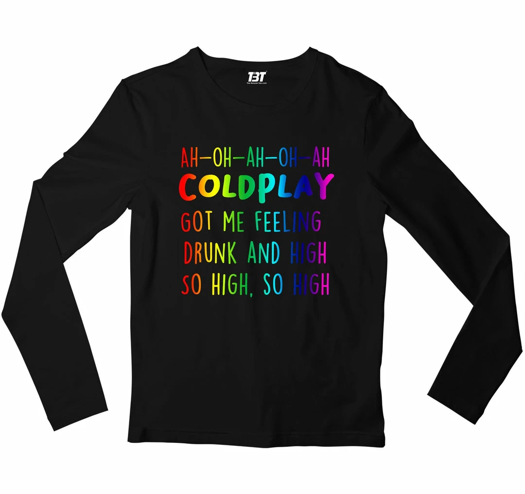 The Banyan Tee Coldplay Full Sleeves T-shirt - Hymn For The Weekend 1 The Banyan Tee Coldplay Full Sleeves T-shirt - Hymn For The Weekend