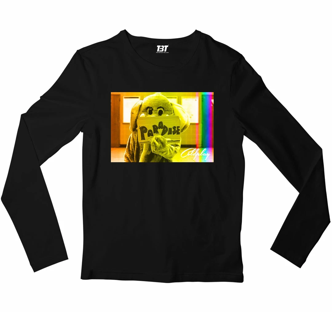 The Banyan Tee Coldplay Full Sleeves T-shirt - Paradise 1 The Banyan Tee Coldplay Full Sleeves T-shirt - Paradise
