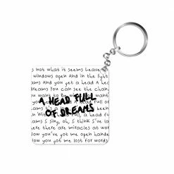 The Banyan Tee Coldplay Keychain - Head Full Of Dreams Keychains