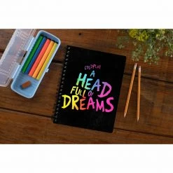 The Banyan Tee Coldplay Notebook - Head Full Of Dreams Notebooks