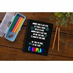 The Banyan Tee Coldplay Notebook - The Scientist