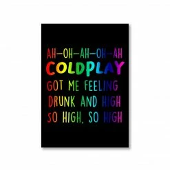 The Banyan Tee Coldplay Poster - Hymn For The Weekend Posters