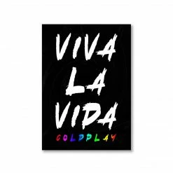 The Banyan Tee Coldplay Poster - Viva La Vida Posters