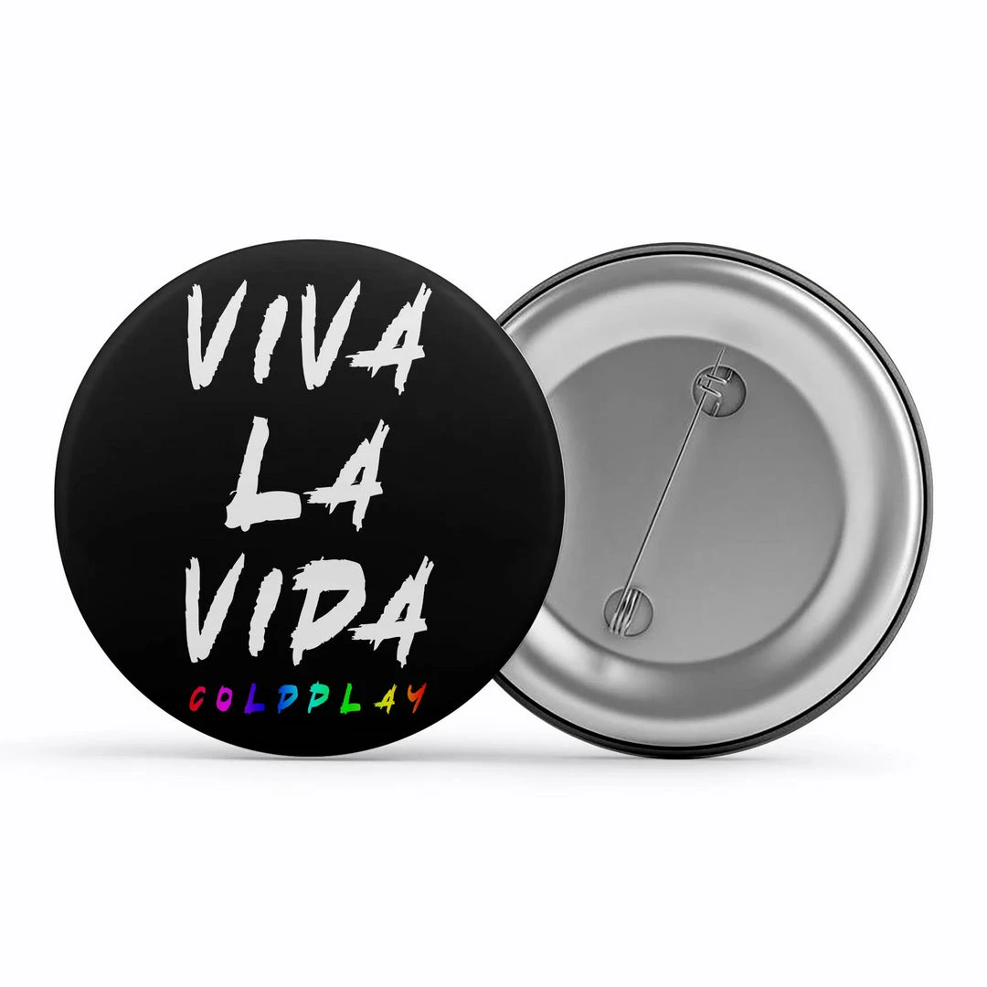 The Banyan Tee Coldplay Badge - Viva La Vida 1 The Banyan Tee Coldplay Badge - Viva La Vida