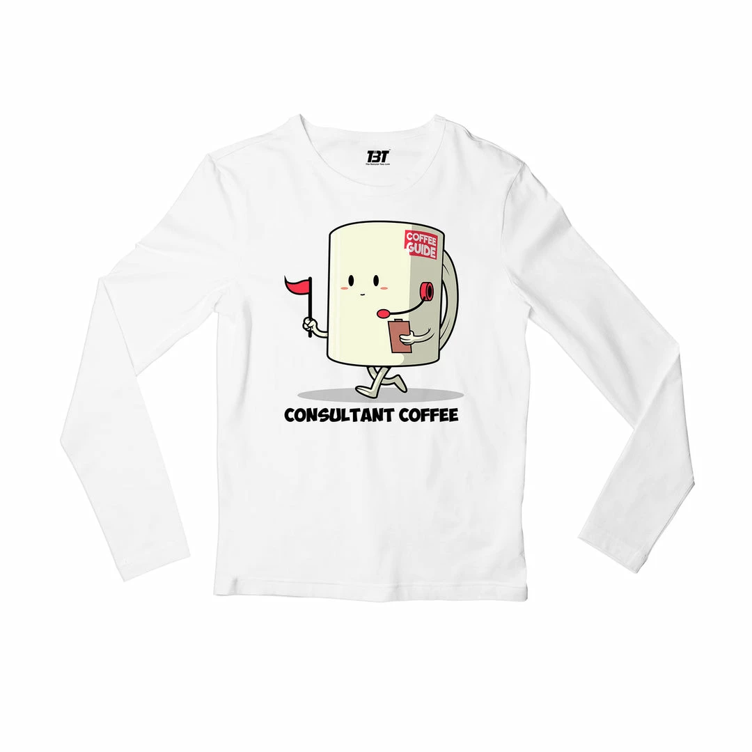 The Banyan Tee Full Sleeves T-shirt - Consultant Coffee 1 The Banyan Tee Full Sleeves T-shirt - Consultant Coffee