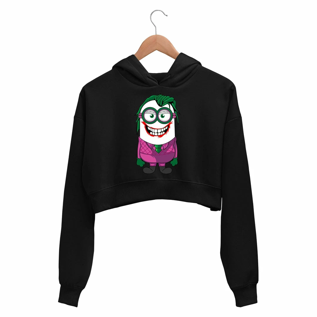 The Banyan Tee Crop Hoodie - Joker 1 The Banyan Tee Crop Hoodie - Joker