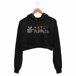 The Banyan Tee Crop Hoodies Master Of Puppets Crop Hoodie