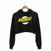 The Banyan Tee Crop Hoodie - Bazinga